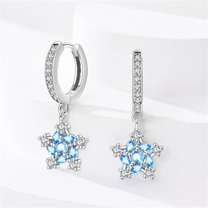 Aretes Copo de Nieve