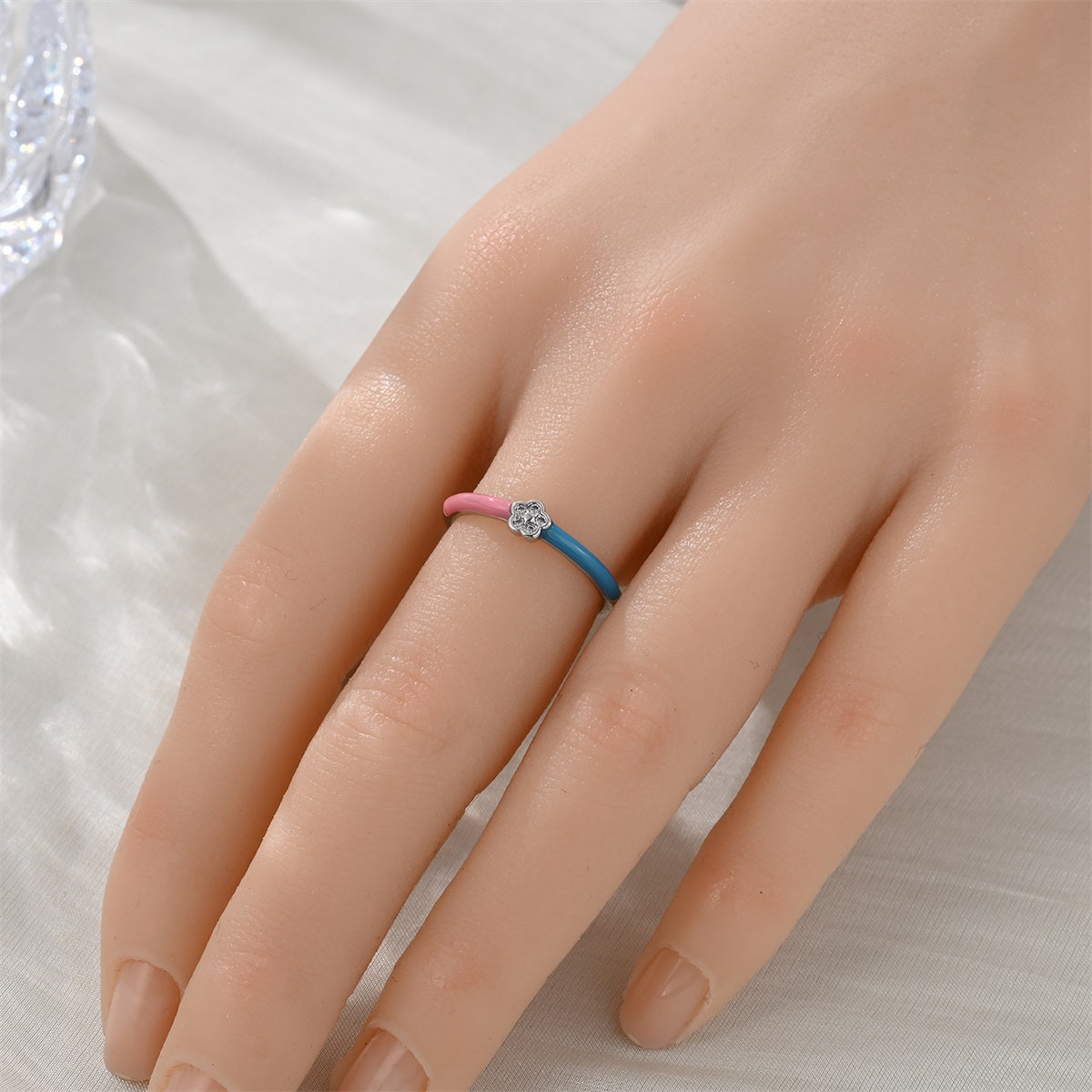 Anillo Azul & Rosa