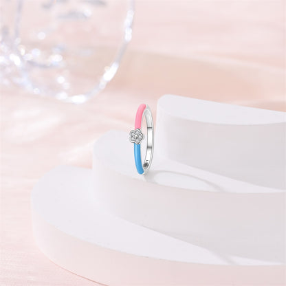 Anillo Azul & Rosa