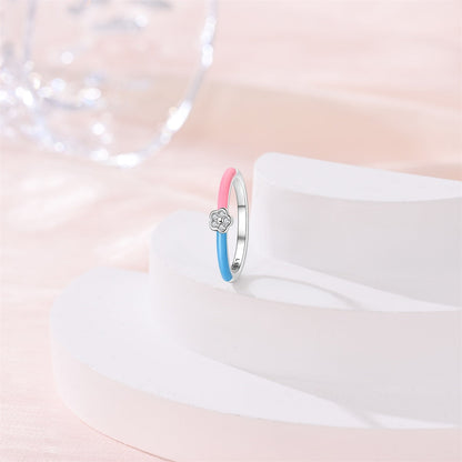 Anillo Azul & Rosa