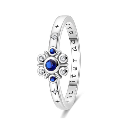 Anillo Piedra Azul