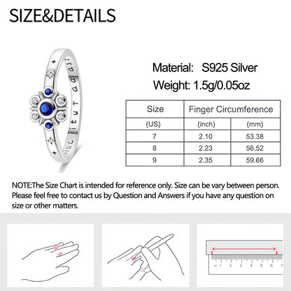 Anillo Piedra Azul