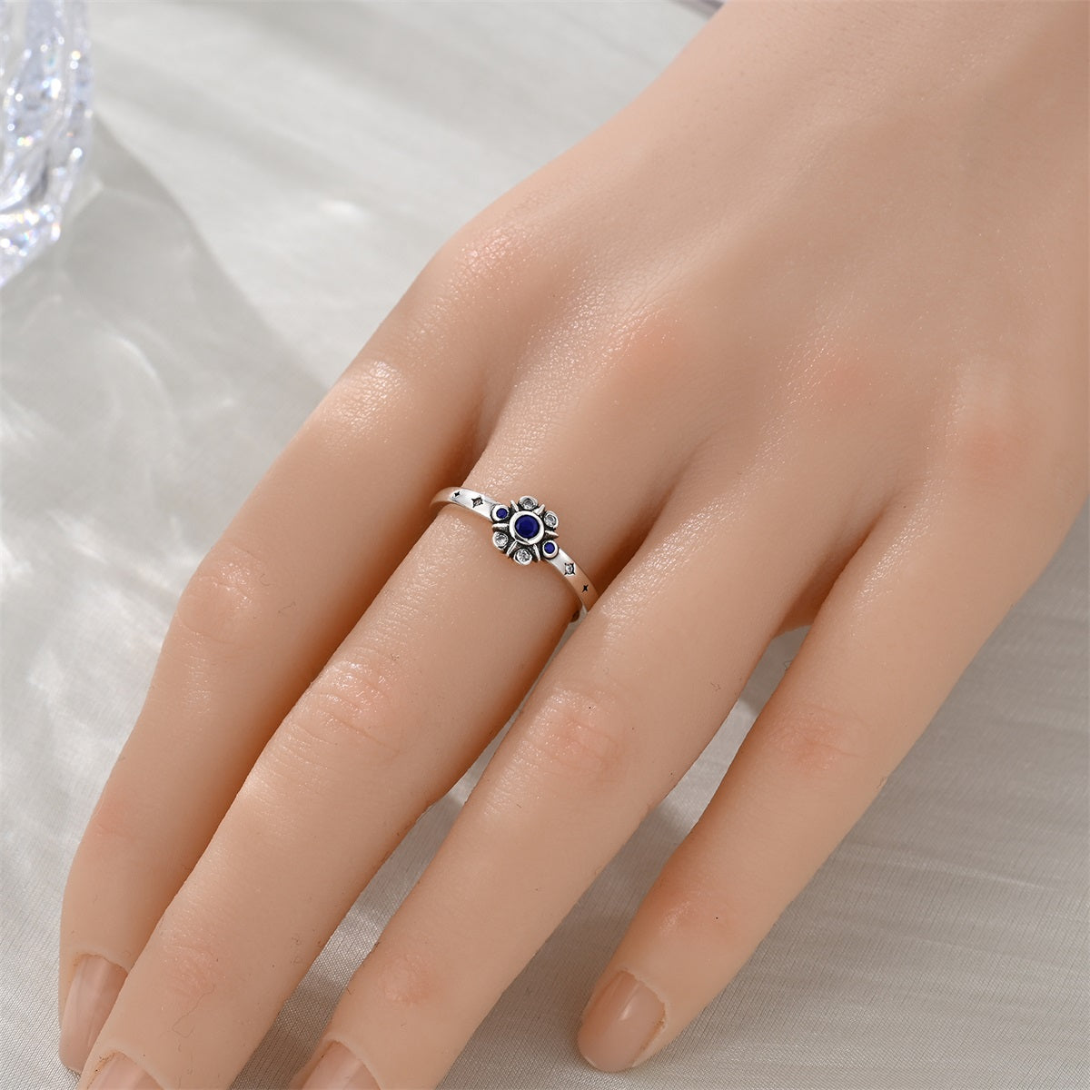 Anillo Piedra Azul
