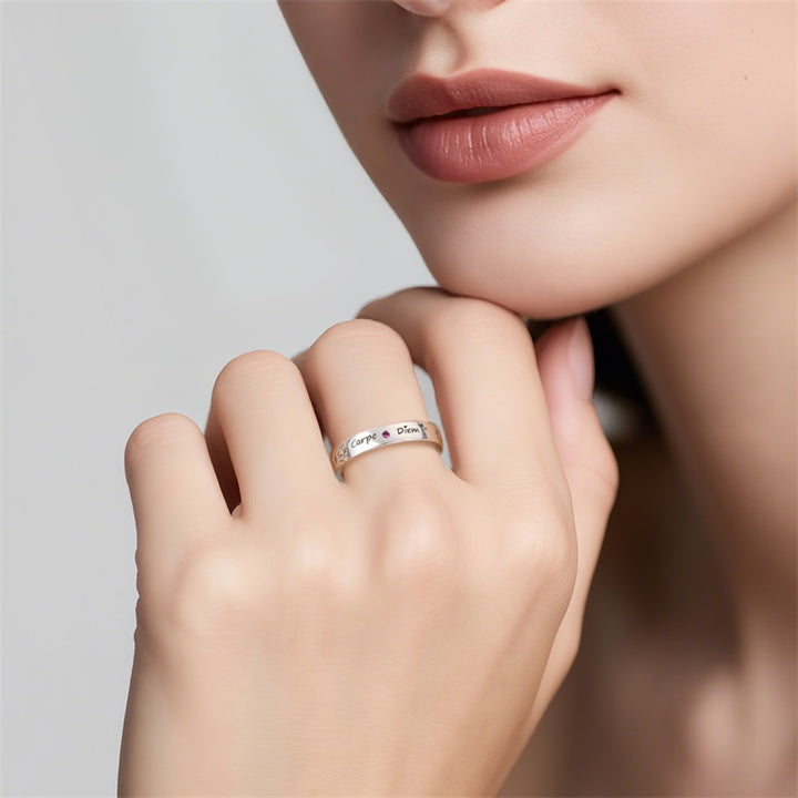 Anillo Carpe Diem