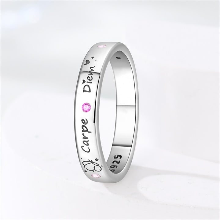 Anillo Carpe Diem