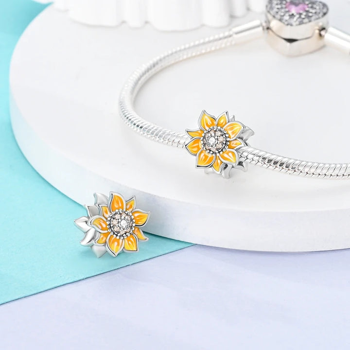 Charm Girasol "Energía y Paz"