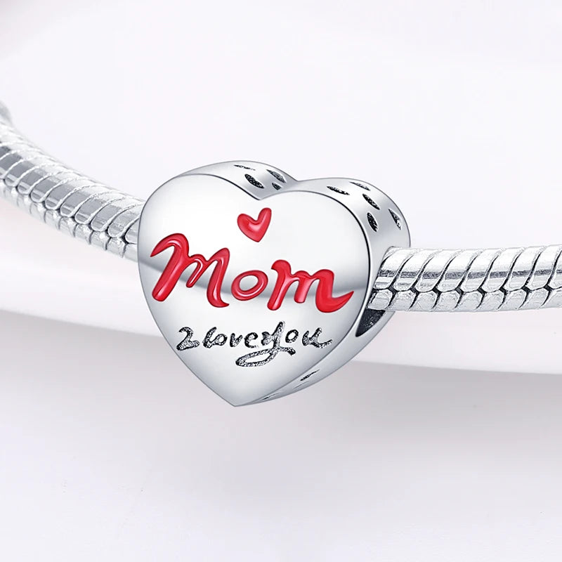 Charm Corazon de Te Amo Mama