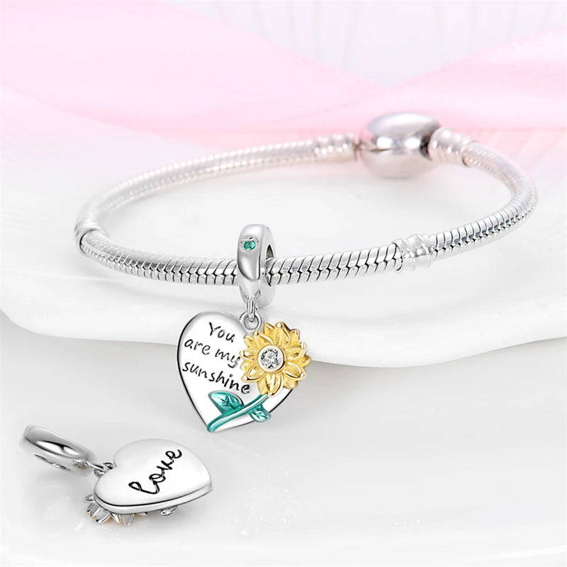 Charm Corazon "You Are My Sunshine"