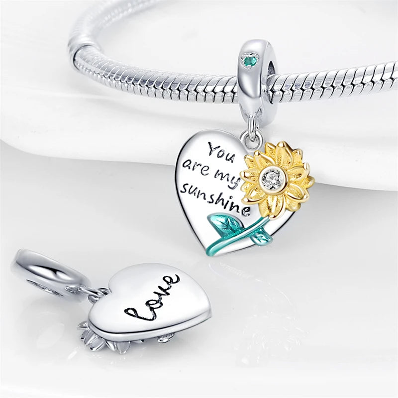 Charm Corazon "You Are My Sunshine"