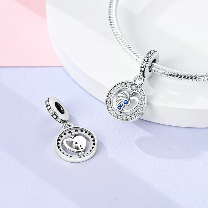 Charm Corazón Giratorio