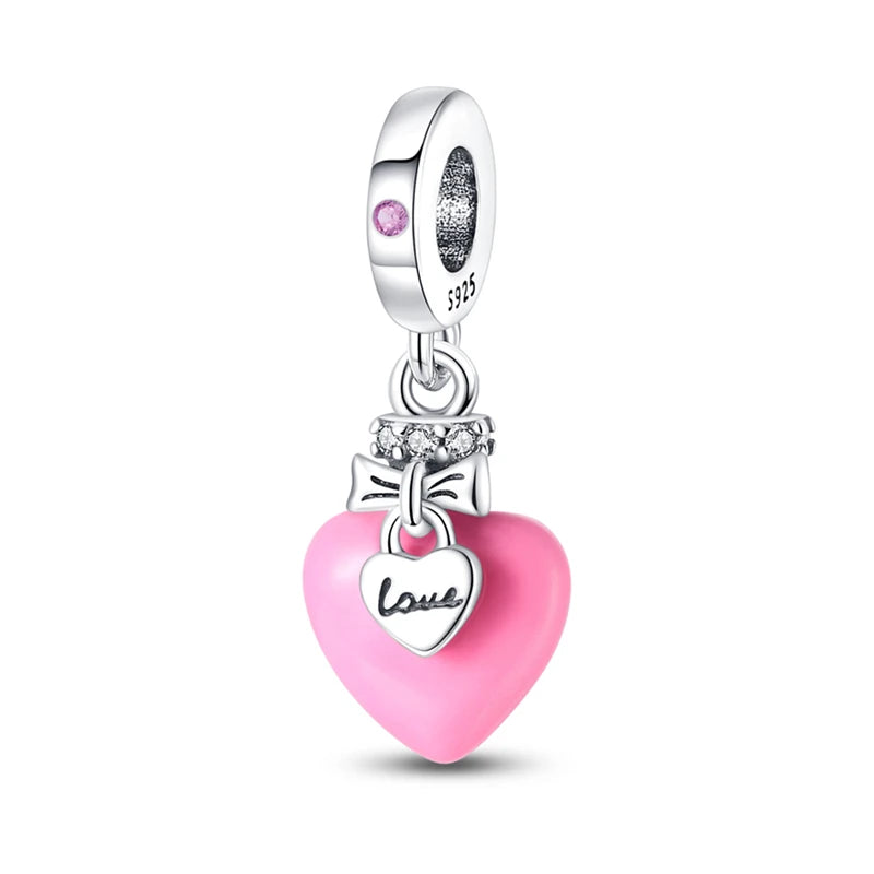 Charm Corazon Love Fluorescente