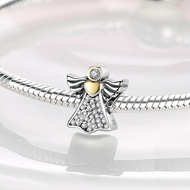 Charm Angel Guardian Diamantado