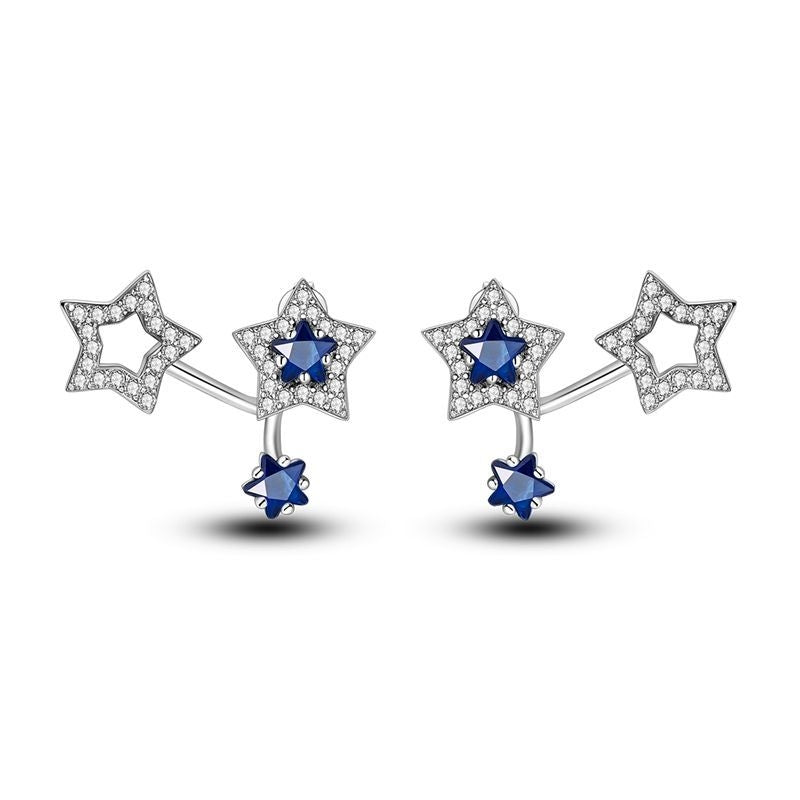 Aretes Estrellas de Medianoche