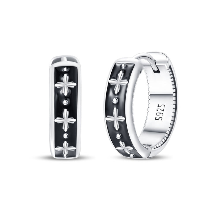 Aretes Cruz Medieval