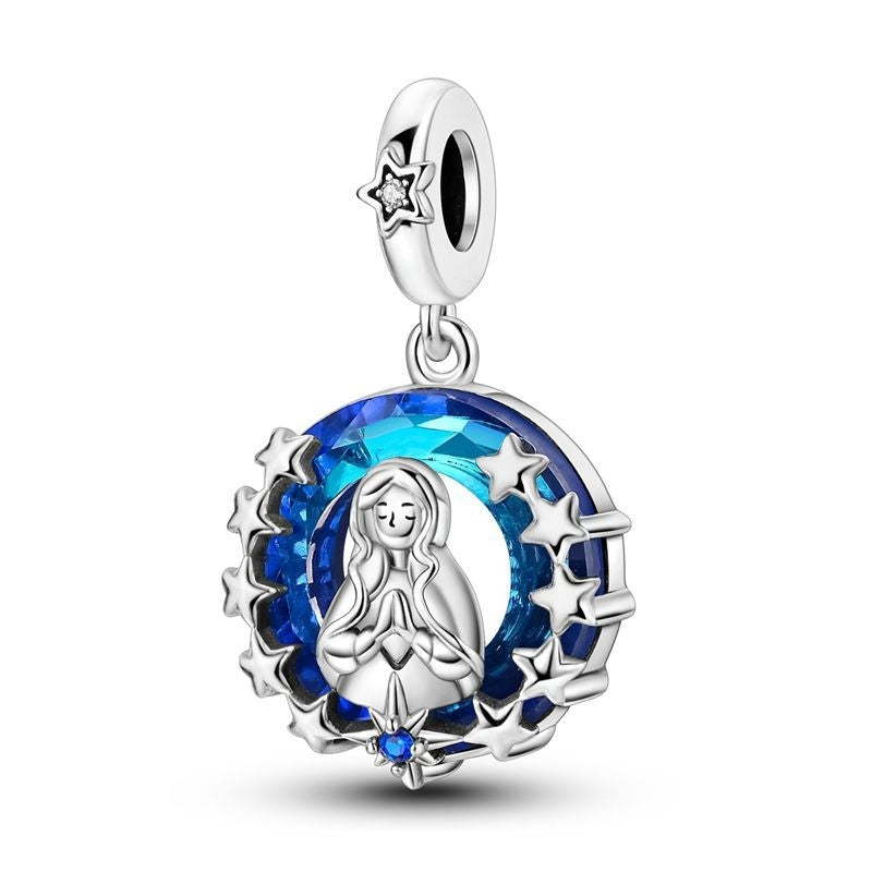 Charm Virgen María "Cielo Estrellado"