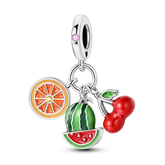 Charm Naranja, Sandía y Cereza