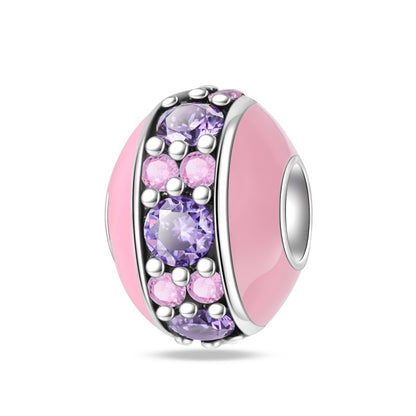 Charm Abalorio Aurora Rosa