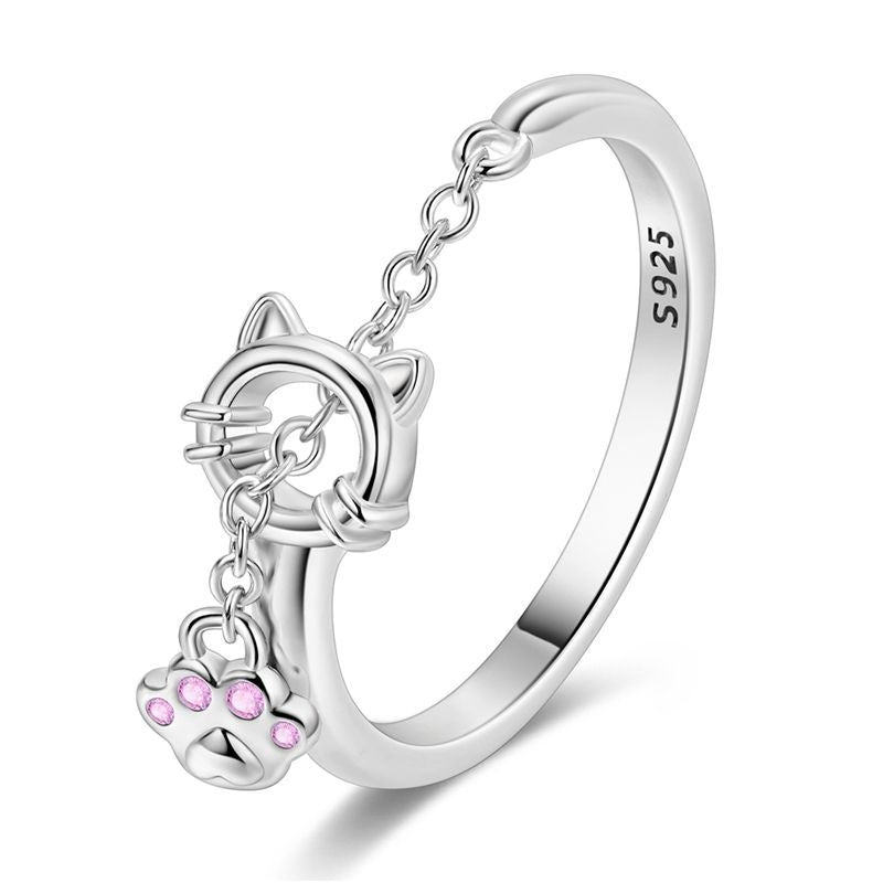 Anillo Huella Felina