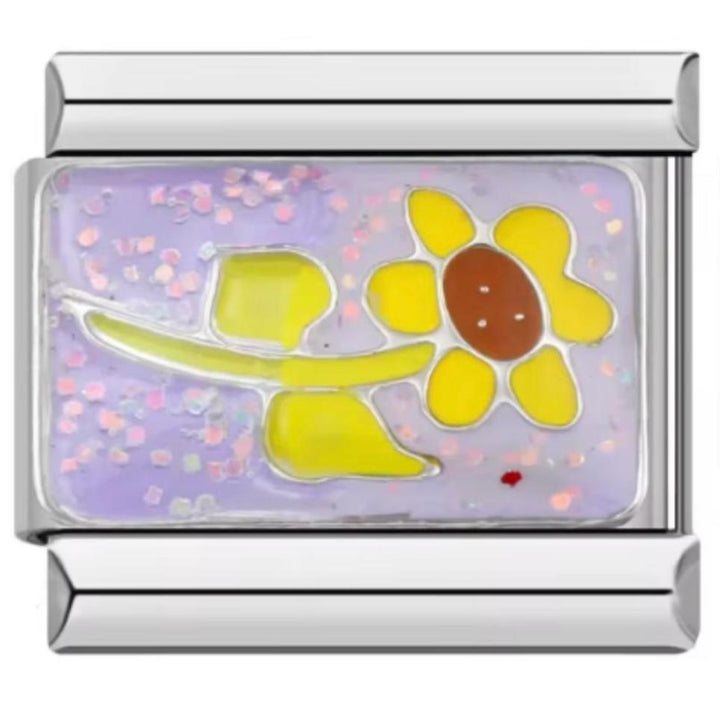 Charm Italiano Morado + Girasol