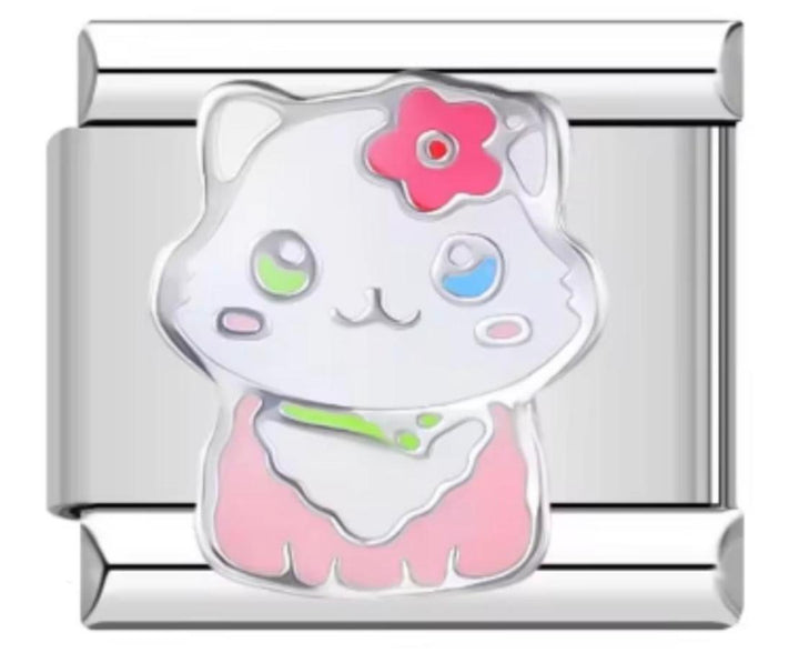 Charm Italiano Gatito Rosa