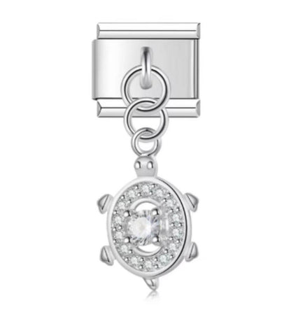 Charm Italiano Colgante Tortuga