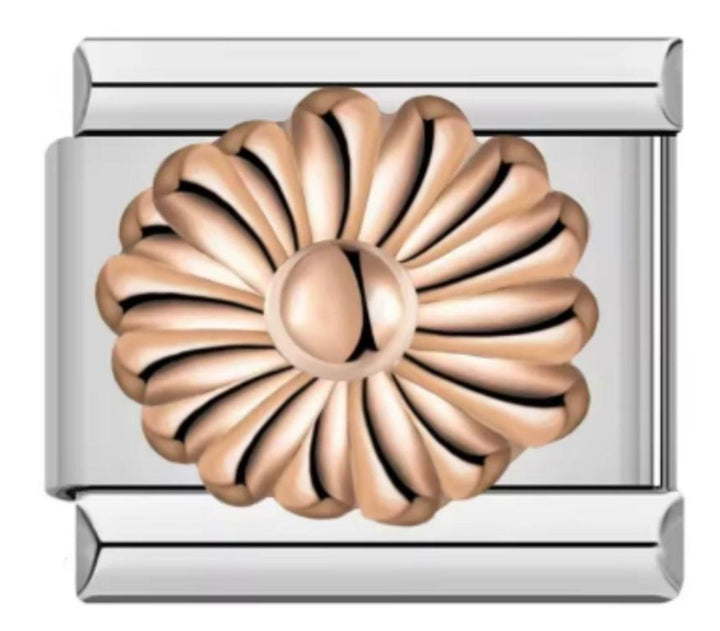 Charm Italiano Flor Rose Gold