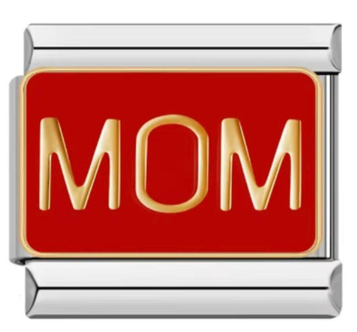 Charm Italiano MOM Color Rojo