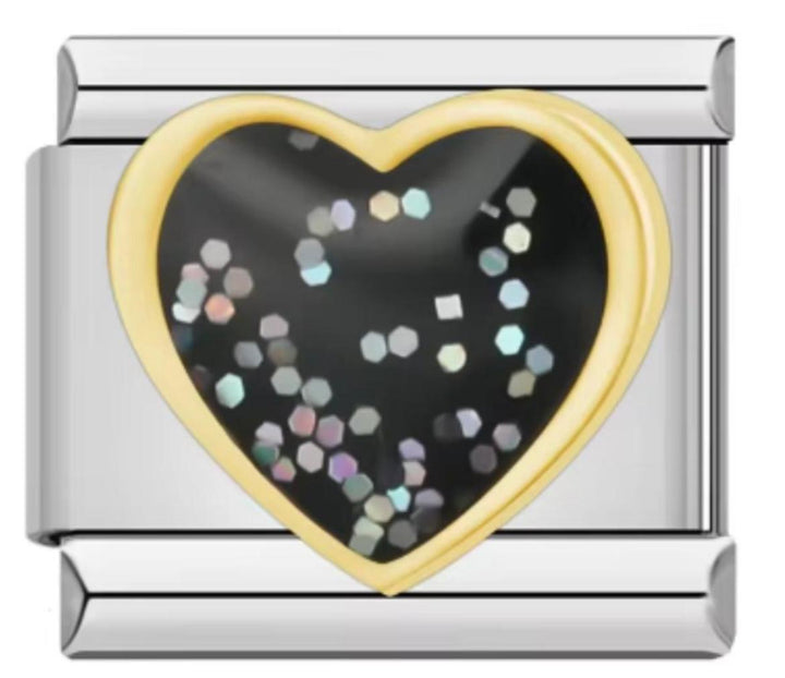 Charm Italiano Corazon Diamantado