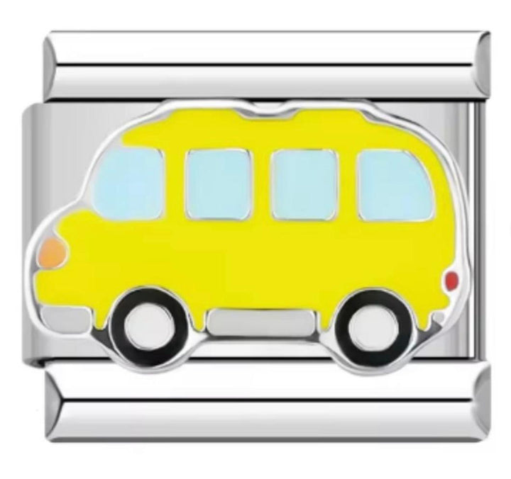 Charm Italiano Carro Amarillo