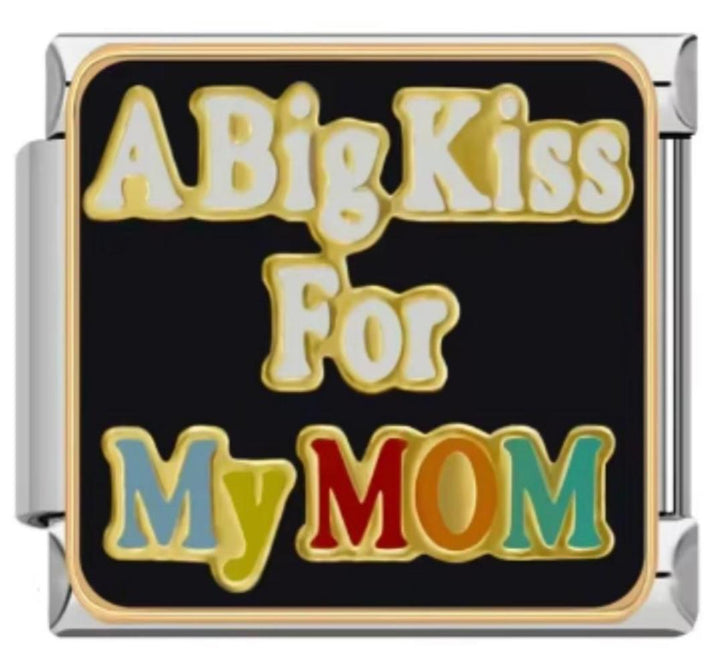 Charm Italiano Big Kiss For My Mom