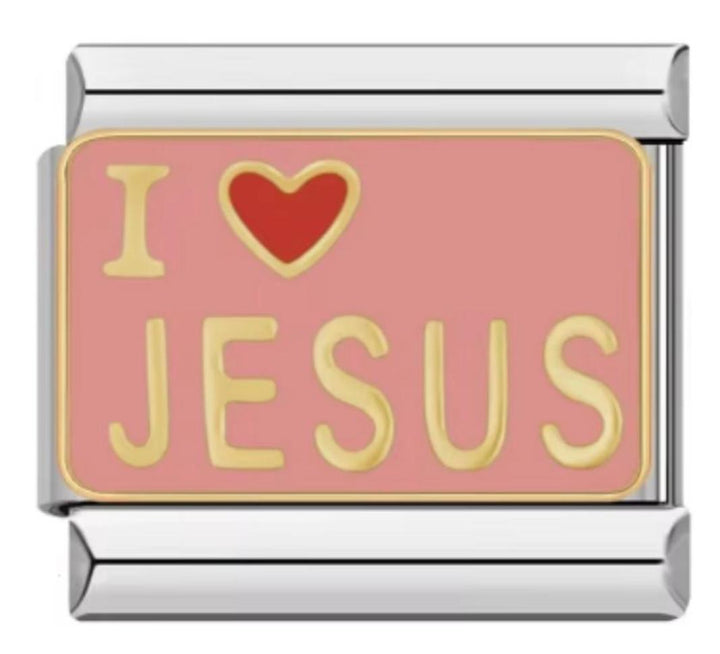 Charm Italiano I Love Jesus