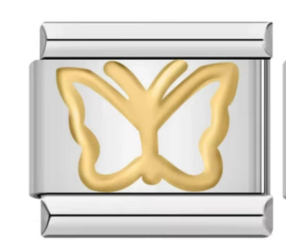 Charm Italiano Mariposa Dorada