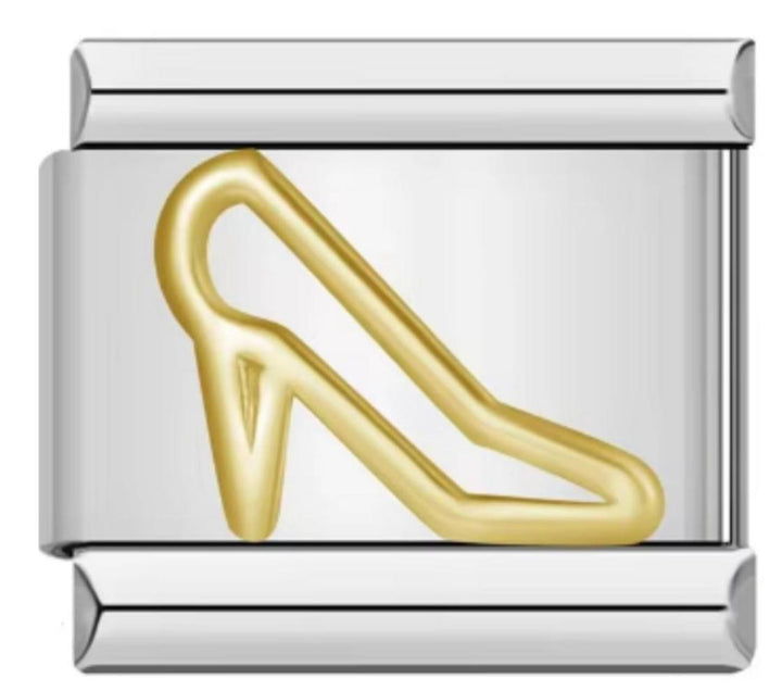 Charm Italiano Zapatilla Dorada