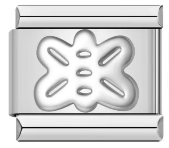 Charm Italiano Mariposa Plateada