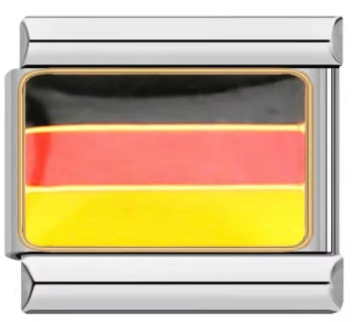 Charm Italiano Bandera De Alemania