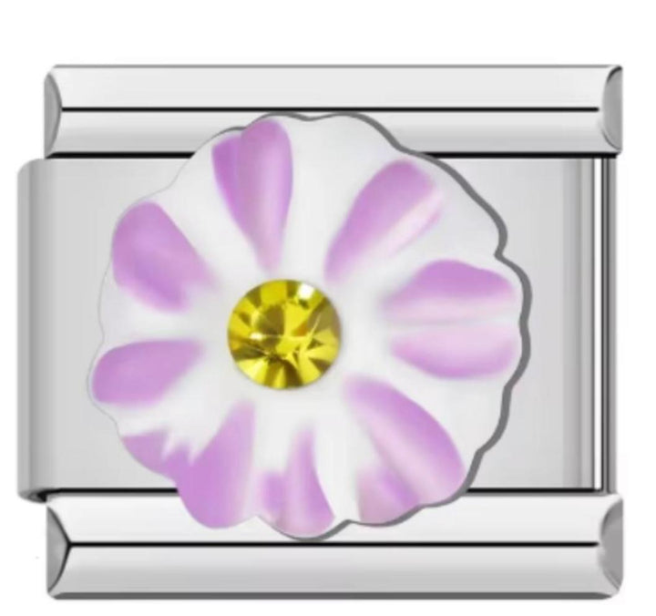 Charm Italiano Flor Morada