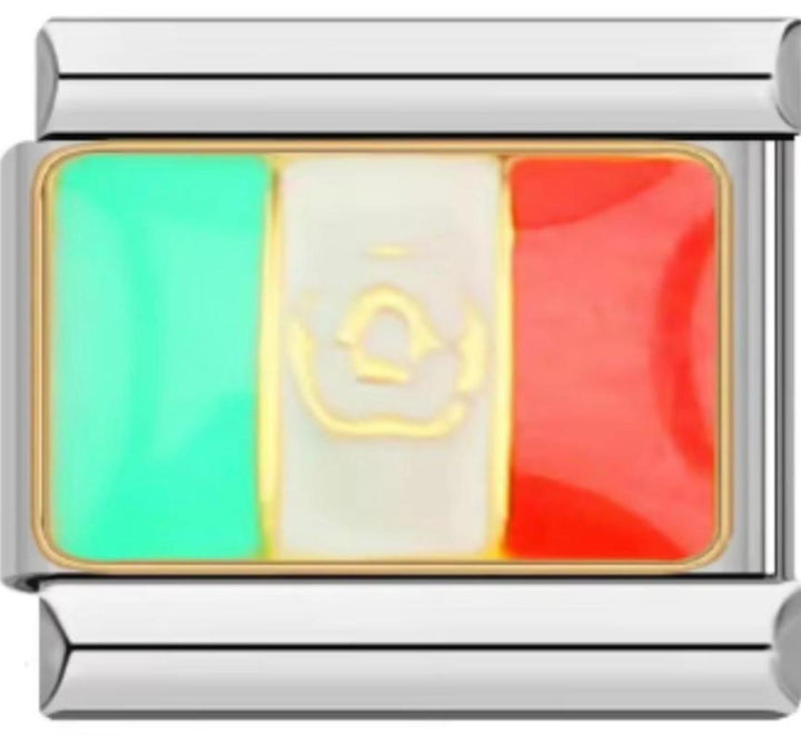 Charm Italiano Bandera De Mexico