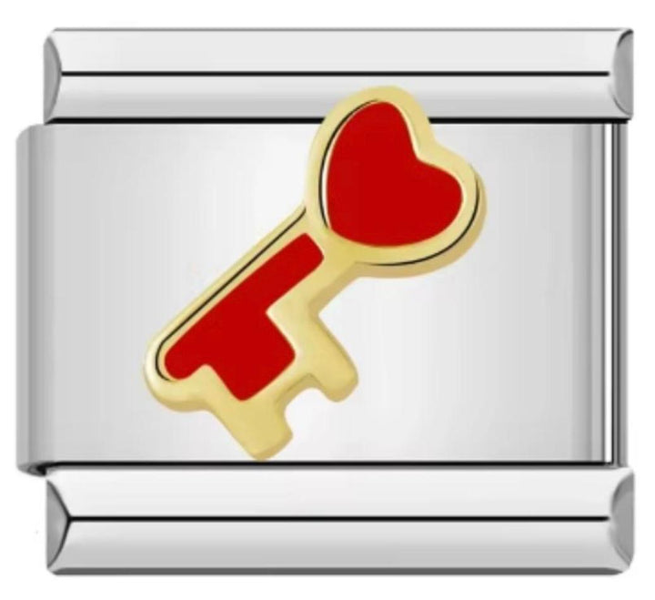 Charm Italiano Llave Roja