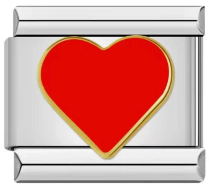 Charm Italiano Corazon Rojo