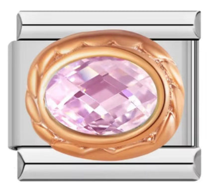 Charm Italiano Esfera Rosa