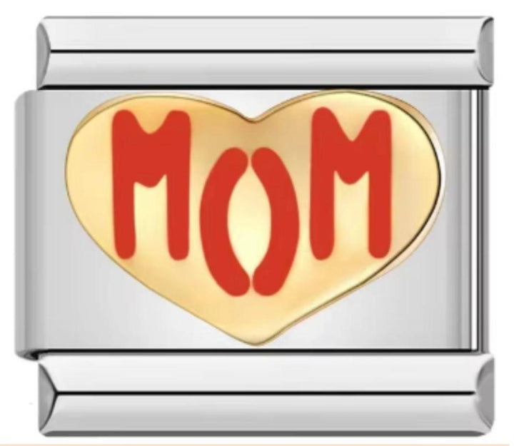 Charm Italiano Dorado MOM