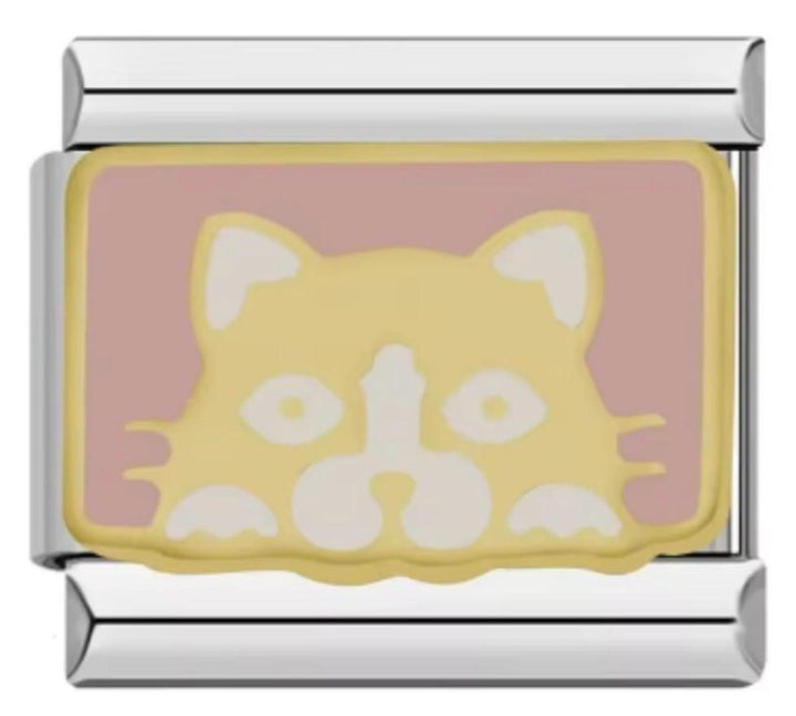 Charm Italiano Rosa Gatito