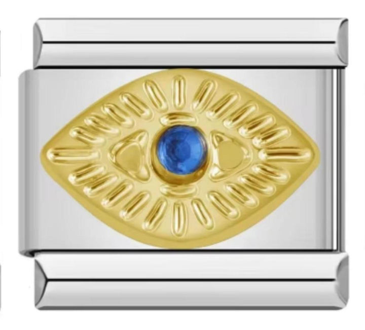 Charm Italiano Ojo De Horus Dorado