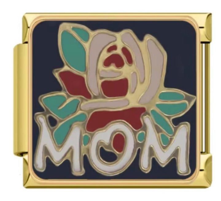 Charm Italiano Dorado Mom