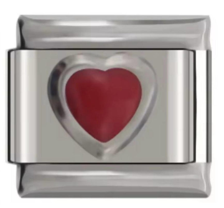 Charm Italiano Corazon Rojo
