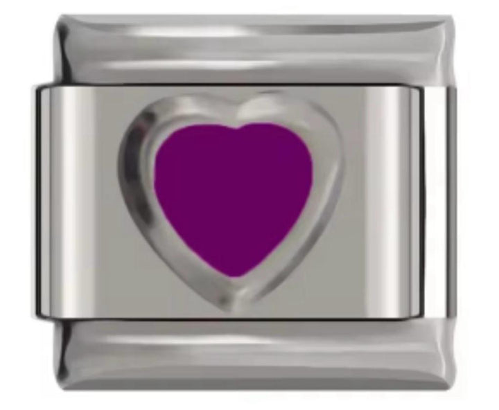 Charm Italiano Corazon Morado