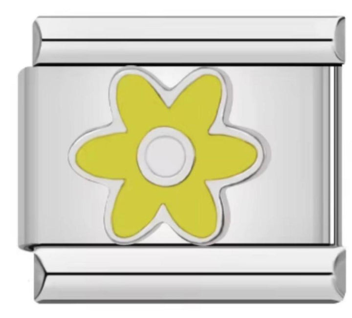 Charm Italiano Flor Amarilla