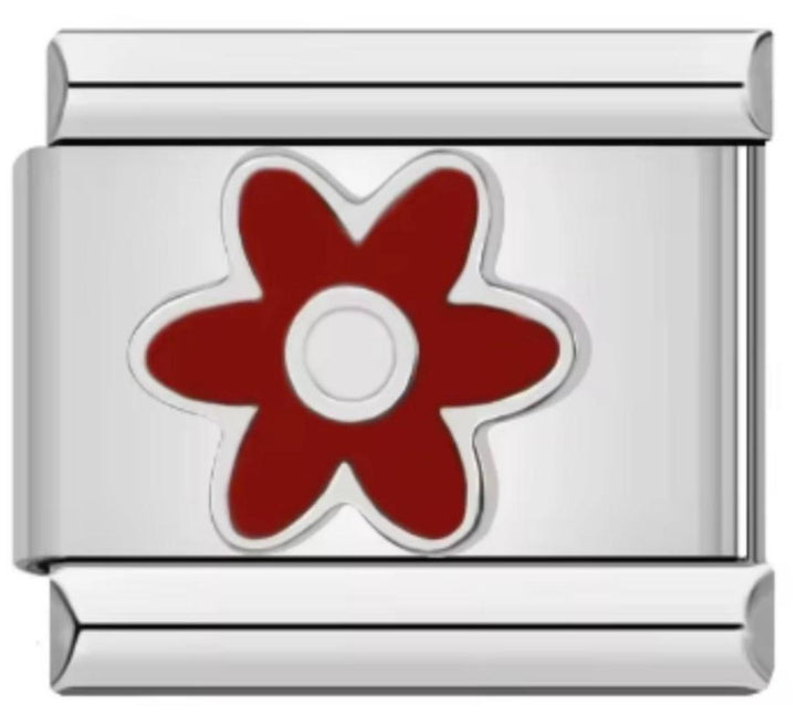 Charm Italiano Flor Roja