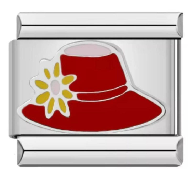 Charm Italiano Sombrero Rojo