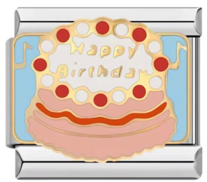Charm Italiano Pastel De Cumpleaños
